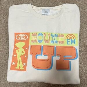 Disney Toy Story Jesse Round 'Em Up Over Sized Sweatshirt - Size S